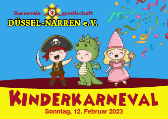 Kinderkarneval  KG Düssel-Narren 2023 Poster