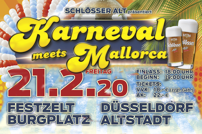 Karneval meets Mallorca - 2020 - zum 15.Mal! Poster
