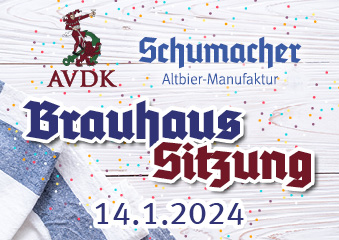 AVDK Brauhaussitzung - Brauerei Schumacher 2024 Poster