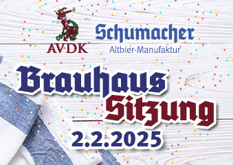 AVDK Brauhaussitzung - Brauerei Schumacher 2025 Poster