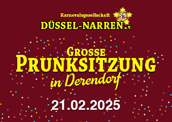 Grosse Prunksitzung  - KG Düssel-Narren 2025 Poster