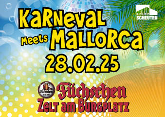 Karneval meets Mallorca 2025 - zum 18.Mal! Poster